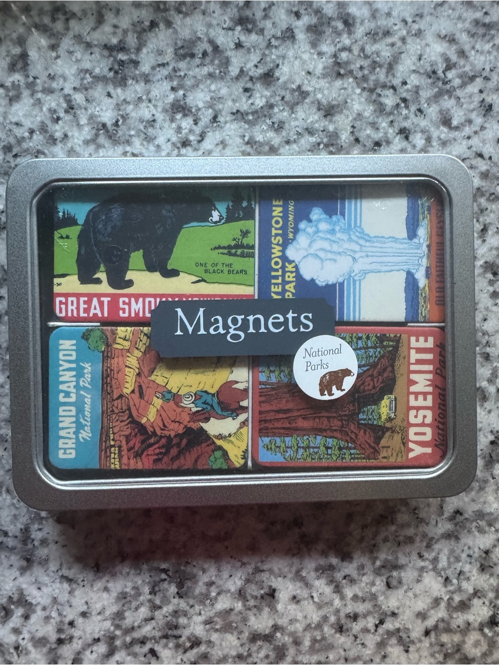 National Parks Magnet Set